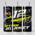 NASCAR Driver 20 oz Skinny Tumbler – Choose Your Driver